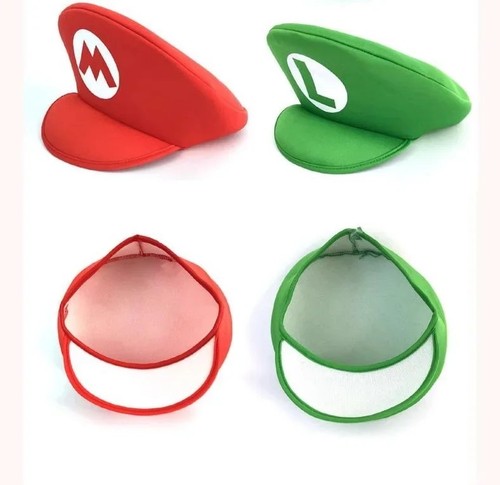Mario luigi foam hat cap - mario, and