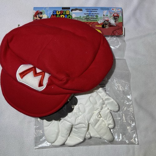 Super mario bros hat - bros., gloves